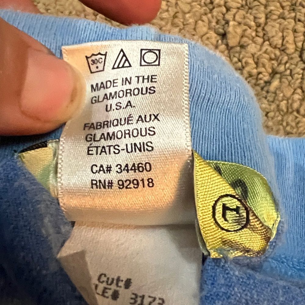 Juicy Couture Classic Terrycloth Mini Skirt Blue Size Large - Picture 5 of 9